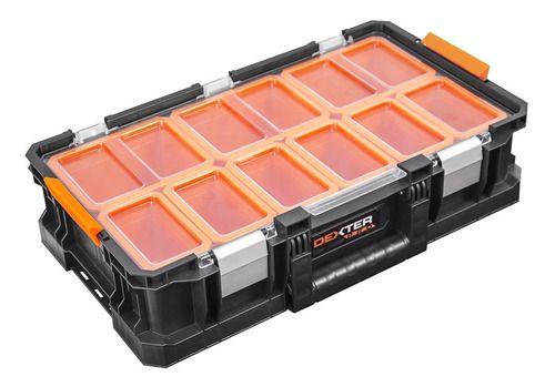 Caixa Organizadora 15l De Ferramentas Acessórios 12x30x53cm